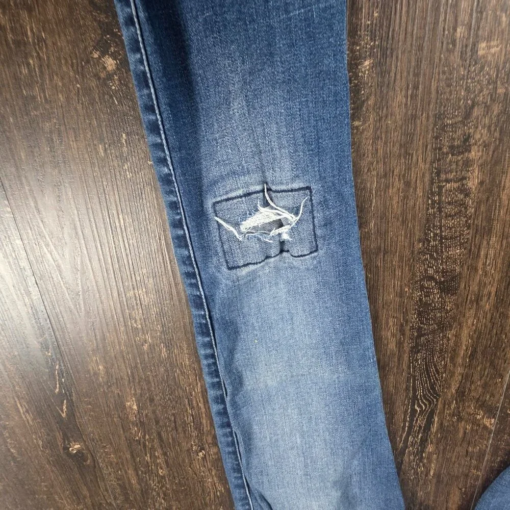 Hollister High Rise‎ Super Skinny Soft Stretch Jeans Sz 3R Long W26 L30
